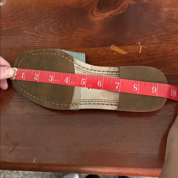 Tecovas Carmen Sandal Agave Ostrich - Picture 4 of 4